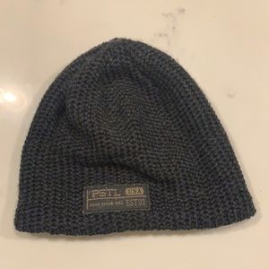 Wool and fleece beanie